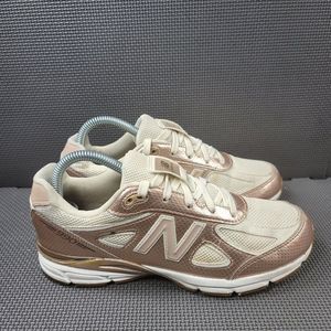 Womens Sz 8.5 Rose Gold New Balance 990v4 Running Shoes
